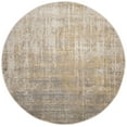 thumbnail image 2 of Safavieh Adirondack Boniface Distressed Area Rug, Creme/Gold, 3' x 3' Round, 2 of 13