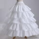 thumbnail image 4 of Enagua hinchada, , de baile, enagua, cinturo elástica, de aro, enaguas, enaguas para , Cosplay, bailes de Blanco 4 Aros perfecl Enaguas Crinolina, 4 of 5