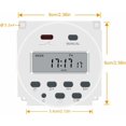 thumbnail image 3 of CN101A DC 12V Programmable Digital LCD Timer LCD Display Digital, 3 of 4