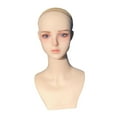 thumbnail image 5 of yotijay Female Mannequin Head with Makeup Eyelash Extension Display Rack Wig Display for, 5 of 7