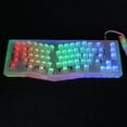 thumbnail image 2 of Sardfxul 136Keys Cherry Profile Transparent ABS Backlit Keycaps Set for Cherry MX Switch, 2 of 12