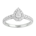 thumbnail image 5 of Unique Moments 1 Ct Lab Grown Diamond Wedding Bridal Set in 10K White Gold for Women (J, SI-I1), 5 of 22