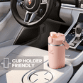 thumbnail image 5 of GEDUX 40oz Insulated Water Bottle with Straw, Stainless Steel Water Bottle with 2-in-1 Leakproof Lid (Straw & Auto Spout), Keeps Cold 24H Hot 12H, Leak Proof Water Bottle for Sports Travel, 5 of 6