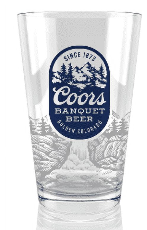 Miller Coors Mountains - 16 oz. Pint Glass