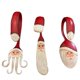 thumbnail image 1 of Curly Santa Cuchara Pintada Adornos de Navidad, Adornos de Navidad Divertidos, Adornos de Árbol de Navidad, 1 of 7