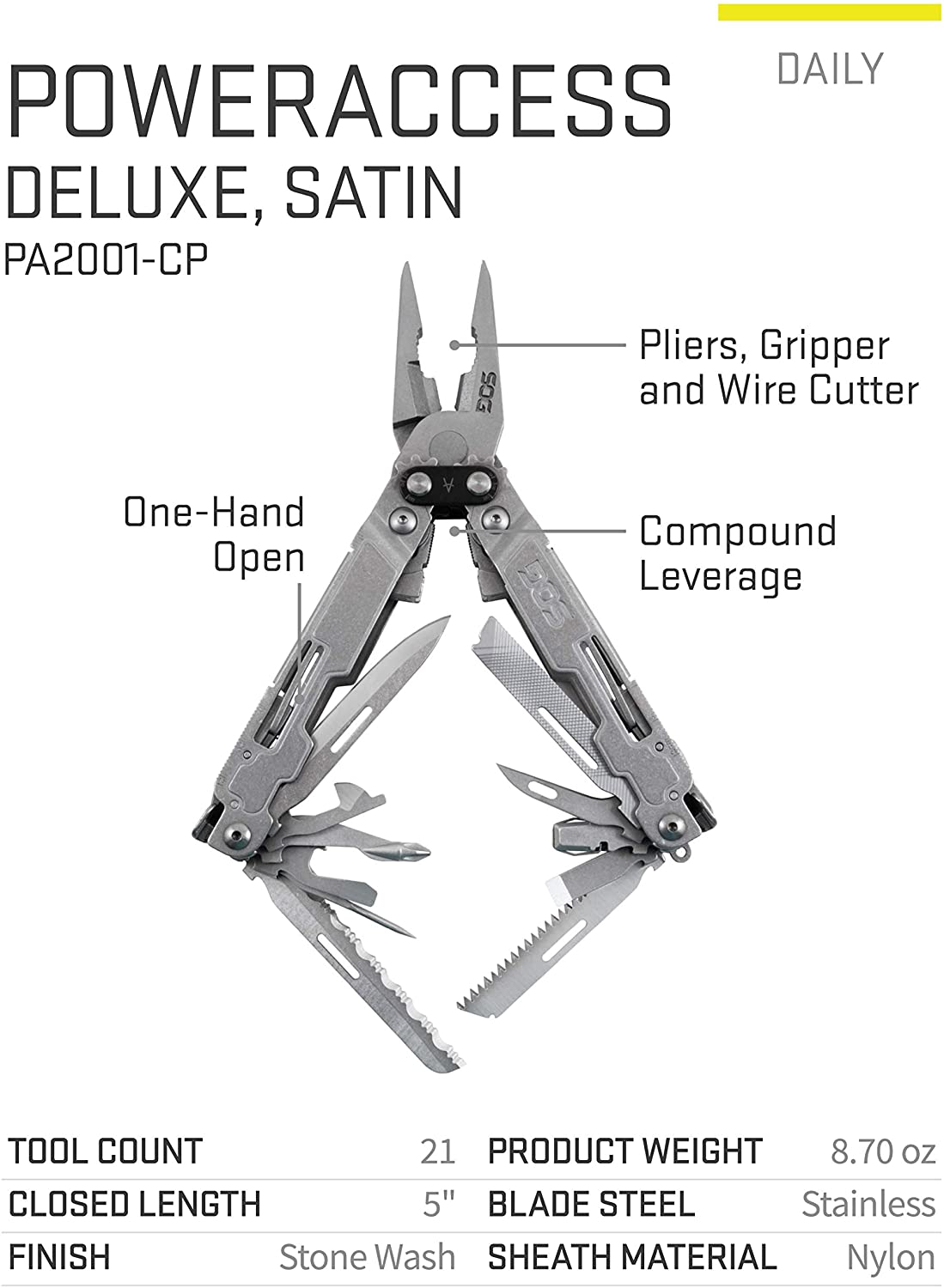 best hangers wirecutter on Sog Poweraccess Deluxe Multi Tool With Hex Bit Kit Walmart Com Walmart Com