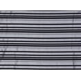thumbnail image 2 of Zelouf Mavi Lurex Stripe Jacquard  , Sewing, DIY, Crafts Fabric by the Yard, Black/iron, 1 Yard, 2 of 2