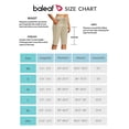 thumbnail image 7 of BALEAF Women's 15" Long Shorts Below The Knee Capri Hiking Cargo Shorts Lightweight Quick Dry Elastic Waist for Casual Beige S, 7 of 7