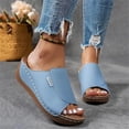 thumbnail image 4 of Sandals For Women 2025 Comfortable Dressy Summer Orthopedic Slippers Slides Comfy Casual Walking Orthotic Flip Flops Clearance Sale, 4 of 7