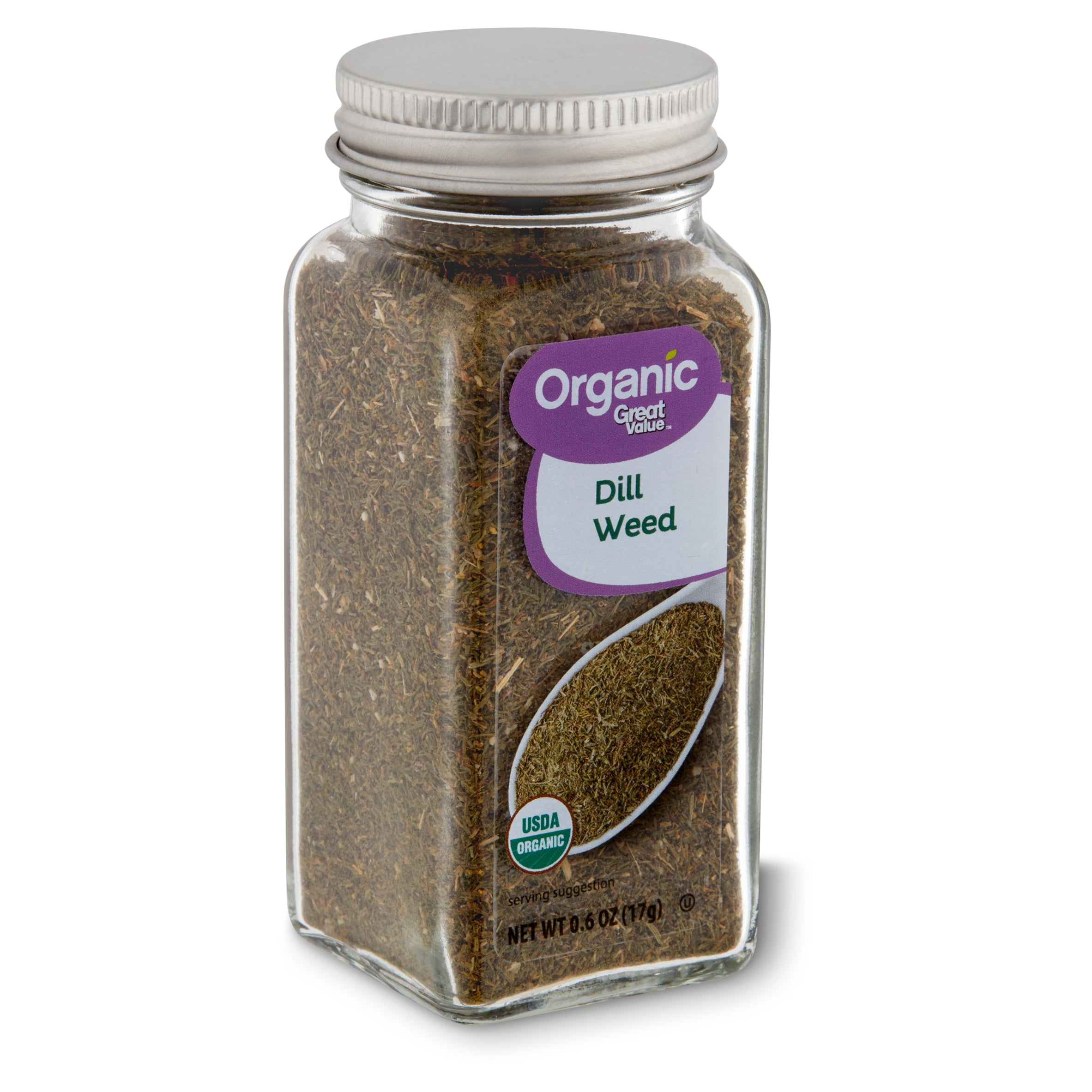 Great Value Organic Dill Weed, 0.6 oz