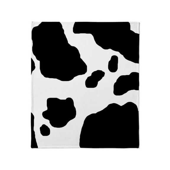 CafePress - Cow Print Throw Blanket - Soft Fleece Throw Blanket, 50"x60" for All Ages