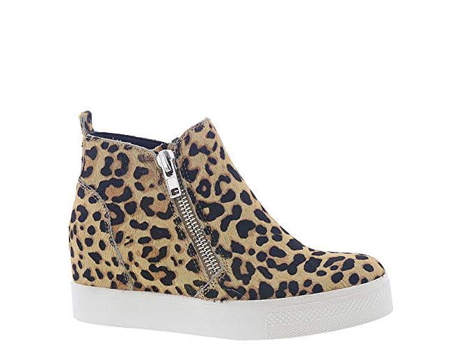 steve madden women's wedgie sneaker