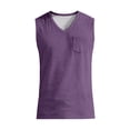 thumbnail image 5 of Men's Workout Tank Tops V Neck Sleeveless Shirts Quick Dry Athletic Gym Muscle T Shirt Lightweight Soft Tee, S, 5 of 8