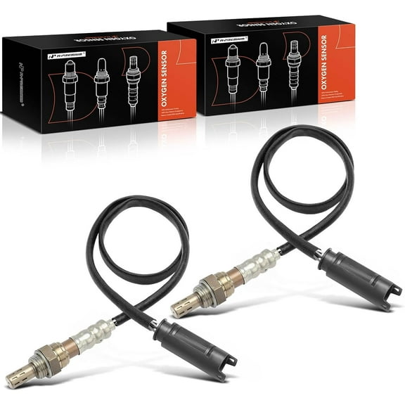 A-Premium O2 Oxygen Sensor Replacement for BMW E53 X5 2001-2006 3.0L Z3 Z4 X3 2.5L M54 Downstream 2-PC Set