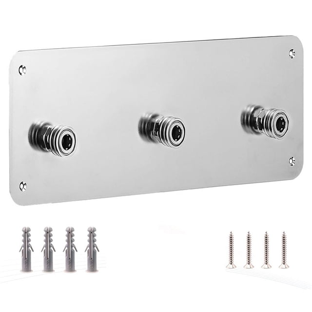Foam Cannon Holder Pressure Washer Wall Mount Bracket Pressure Washer Nozzle Tips and Extension Wands Storage Organizer Car Wash Accessories Stainless Steel Tool Rack