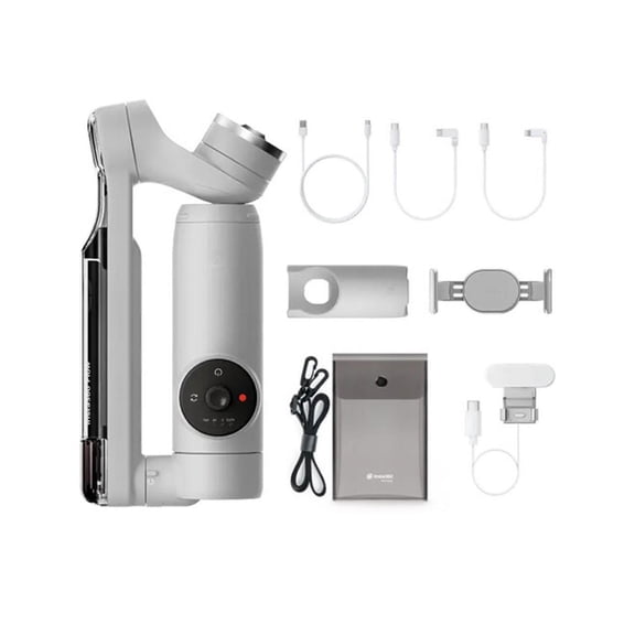 Insta360 Flow 3-Axis AI-Powered Smartphone Stabilizer Creator Kit, Gray