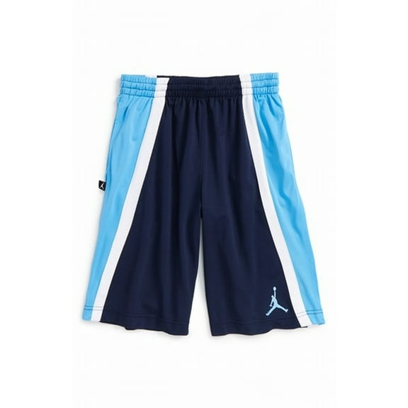 Jordan NEW Navy Blue White Boy's Size Large L Dri-Fit Mesh Shorts $35 #714