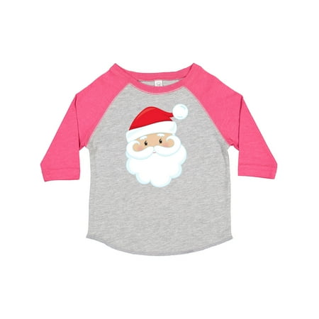 

Inktastic Santa Claus Smiling Santa Santa Hat Christmas Gift Toddler Boy or Toddler Girl T-Shirt