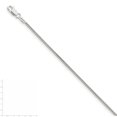 thumbnail image 4 of 925 Sterling Silver 1.5mm Round Snake Chain Bracelet, 4 of 5