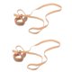thumbnail image 1 of 2X Clip de Nariz Caucho Beige con Cuerda para Natacion, 1 of 3