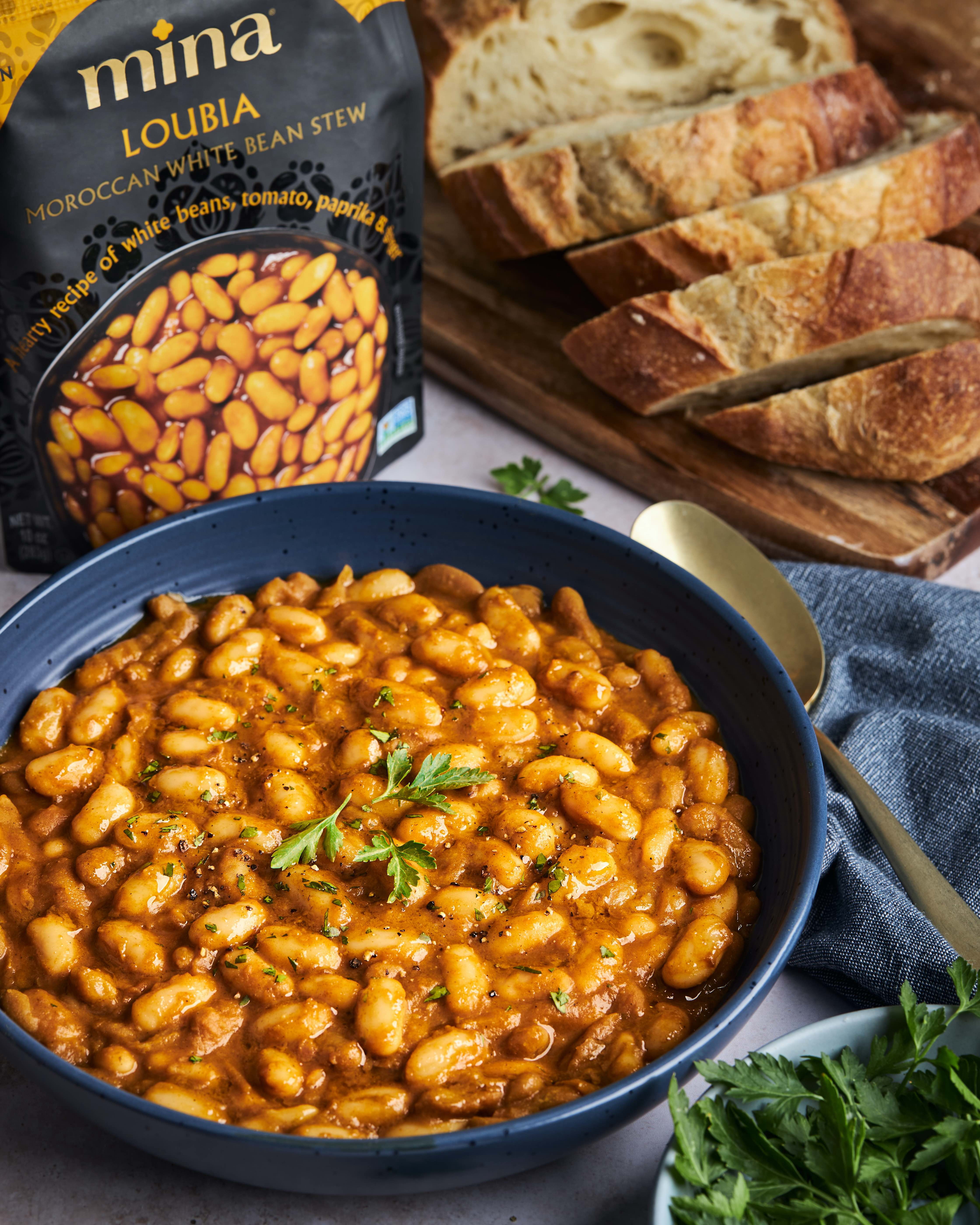 (2 pack) Mina, Moroccan White Beans, 10oz