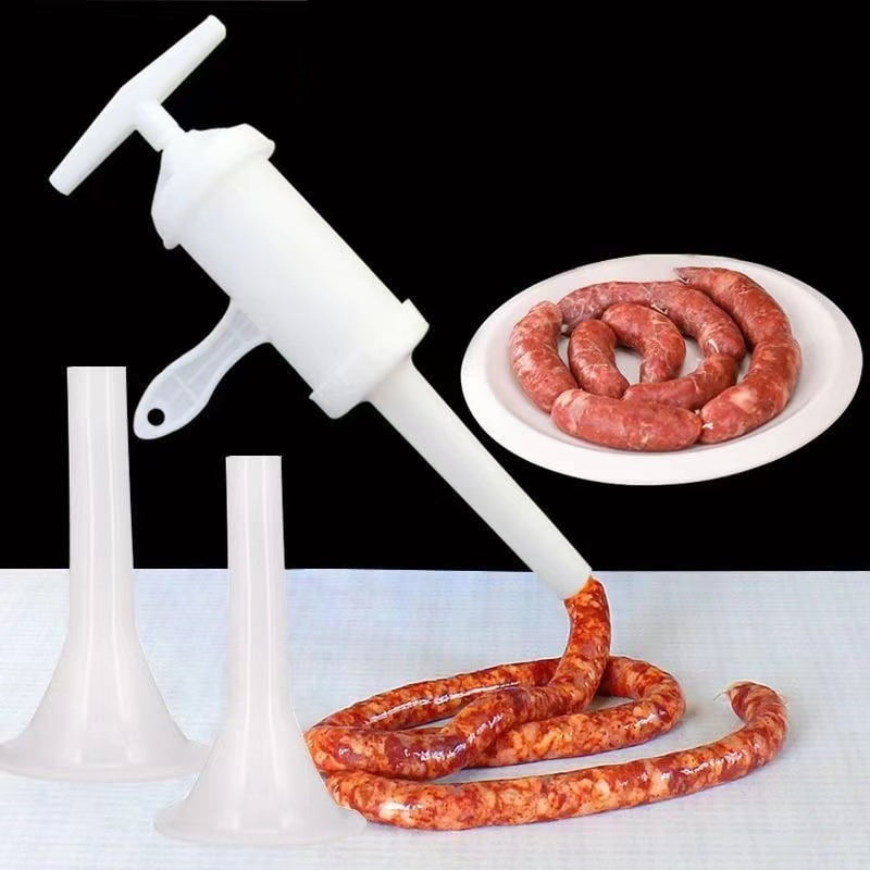 Sausage Maker Sausage Stuffer Jerky Gun Manaul Meat Syringe Home
