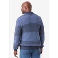 thumbnail image 2 of KingSize Men's Big & Tall Henley Shaker Sweater, 2 of 6