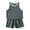 Grey, variant on Toddler Boy Athletic Summer Outfits Sleeveless Mesh Tank Top and Shorts Set for Running Basketball