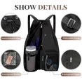 thumbnail image 2 of xianyou-YUHAN PRETTY Beach Backpack with Wet Pocket Drawstring Mesh Beach Bag Waterproof Swimming Pool Backpack for Men and Women, 2 of 4