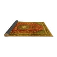 thumbnail image 2 of Ahgly Company Indoor Square Persian Yellow Traditional Area Rugs, 7' Square, 2 of 4