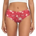 thumbnail image 1 of Fotbe Hello Summer Flamingo Calzones Estampados para Mujer – Ropa Interior de Algodón, Cómoda, Suave y Elástica-4X-Large, 1 of 6