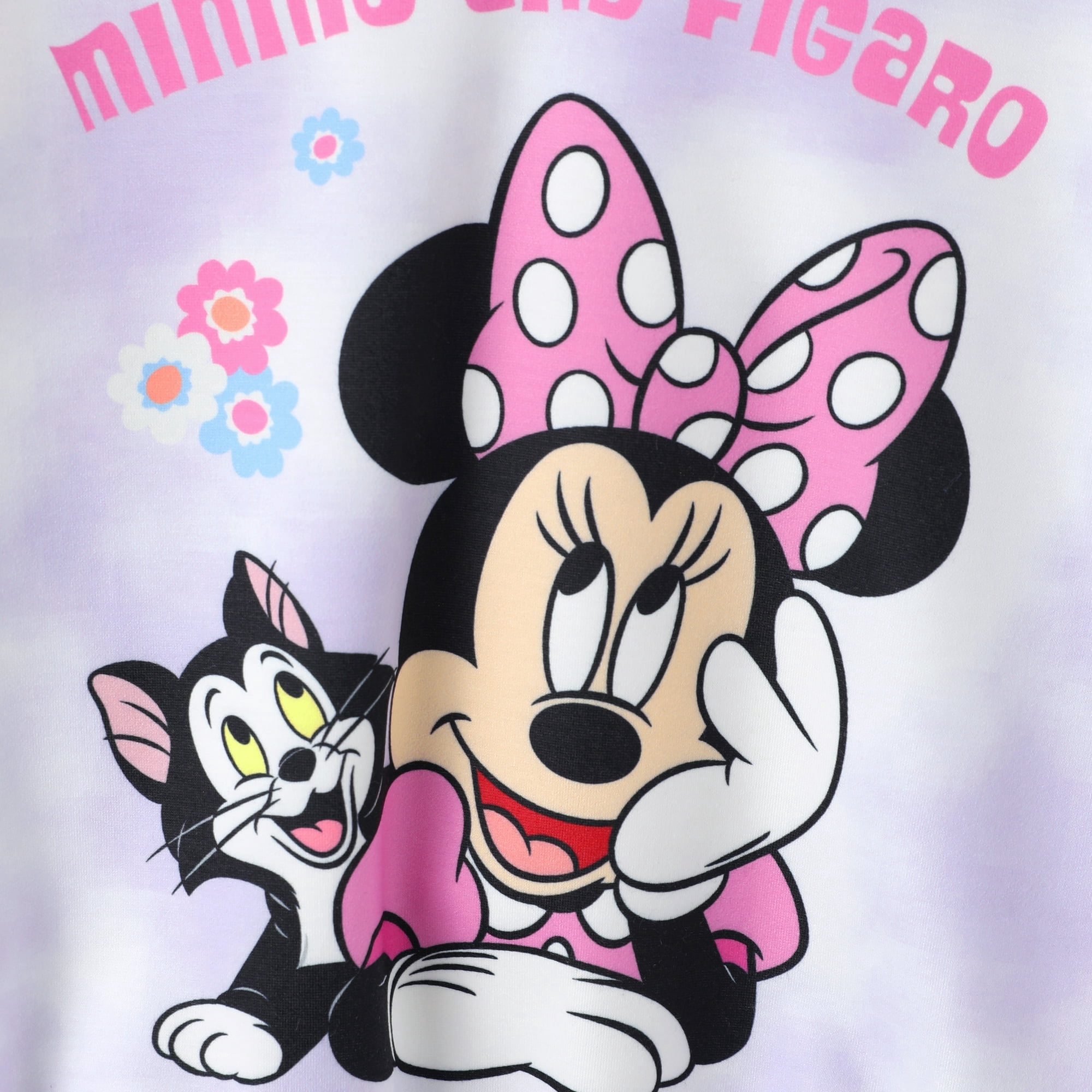 Disney Girls Hoodies Minnie Graphic Sweatshirts and Joggers Pants 2Pcs School Outfits Set Big Kids 7-8Y