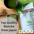 thumbnail image 5 of Health&Tea Coconut Matcha, Organic, Japan Green Tea Powder, Coconut Flavor, 3.5oz, 5 of 6