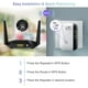 thumbnail image 3 of WiFi Extender Signal Booster,Amplificador de Señal de Extensores WiFi para El Hogar,Blanco Amplificador de Largo Alcance con Puerto Ethernet 1-Tap Setup, 3 of 6