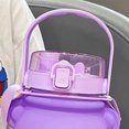 thumbnail image 2 of Taza Para Beber Bear Drinking Cup Bounce Cover 1100ml Cup Double Straw para Camping Trip (Púrpura) Tmvgtek Para Estrenar, 2 of 8