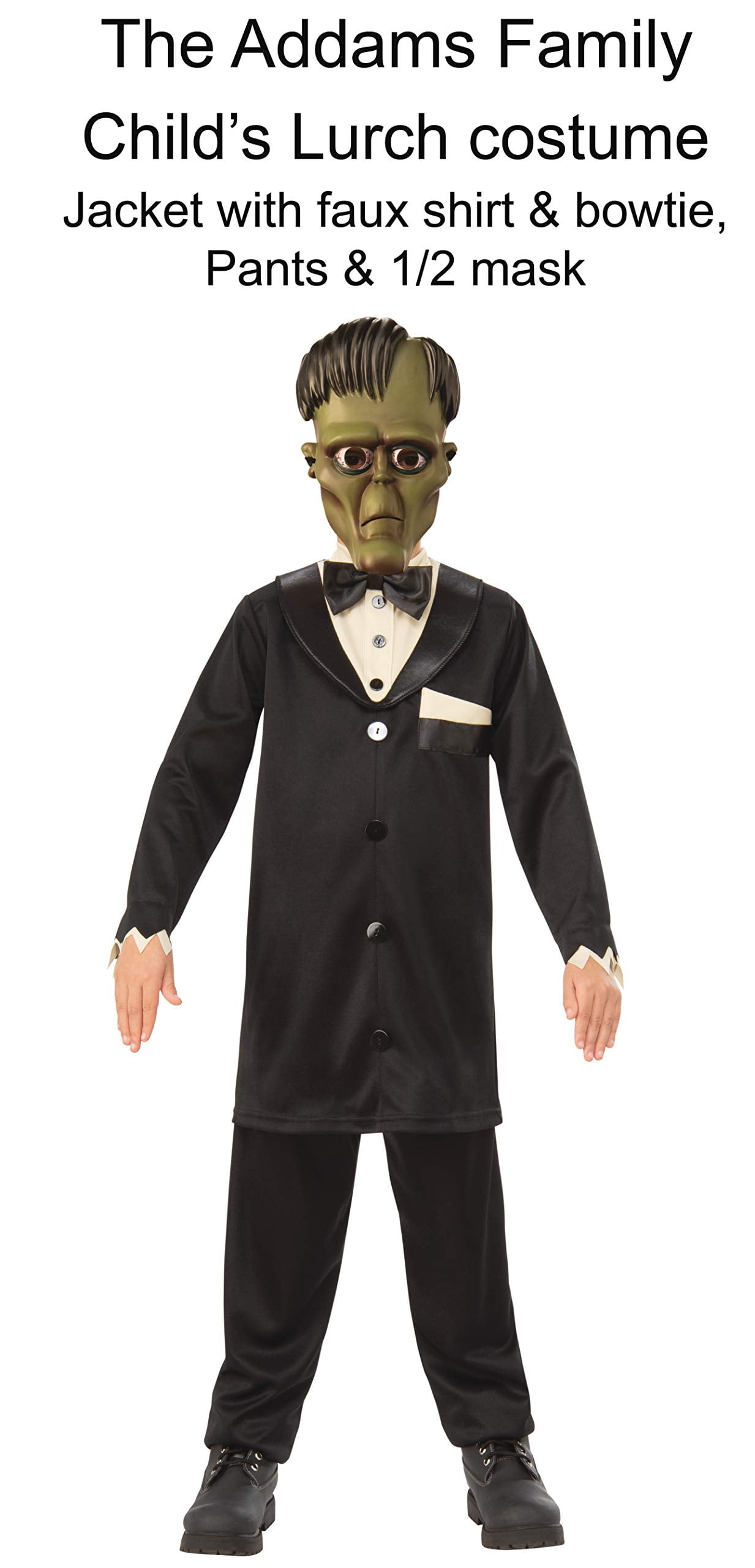 Brand New Uncle Fester Addams Family Child Costume