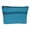 Sky Blue, variant on Genuine Leather Coin Purse Wallet with Dual Zippered Sections, Black