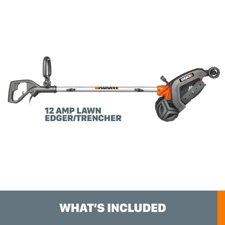 WORX - 7.5"" - 12 Amp Lawn Edger / Trencher - Black
