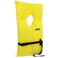 thumbnail image 3 of Seachoice Type II Personal Life Vest Foam Flotation Device, Yellow, Adult XL, 3 of 5