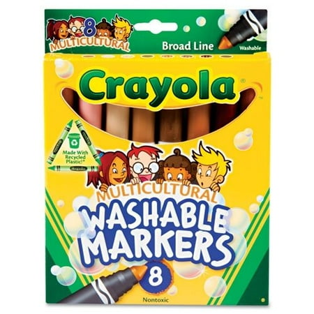 Crayola LLC Washable Conical Point Marker (8/Pack) (Set of 2)