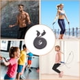 thumbnail image 6 of Flow Rope for Fitness High Performance Double Woven Workout Rope Adjustable Flow Jump Rope for Men Women Training Indoor Outdoor Cardio Exercise Rope for beginner（Black）, 6 of 6