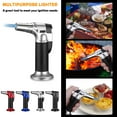 thumbnail image 4 of Wovilon Barbecue Grill, Barbecue Accessories Metal Lighter Direct Blast Flameproof Burner Outdoor Barbecue Kitchen Baking Lighter Kitchen Gadgets, 4 of 4