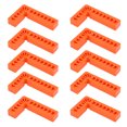 thumbnail image 3 of Regla de ángulo recto NikouMX 10 piezas 3 pulgadas 90° Soporte de regla derecha herramienta, 3 of 8