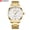 Gold Strap White Noodles, variant on Curren  8434 Men's Steel Belt Business Watch Men's Quartz Watch Simple Style Fashion Best-Seller
