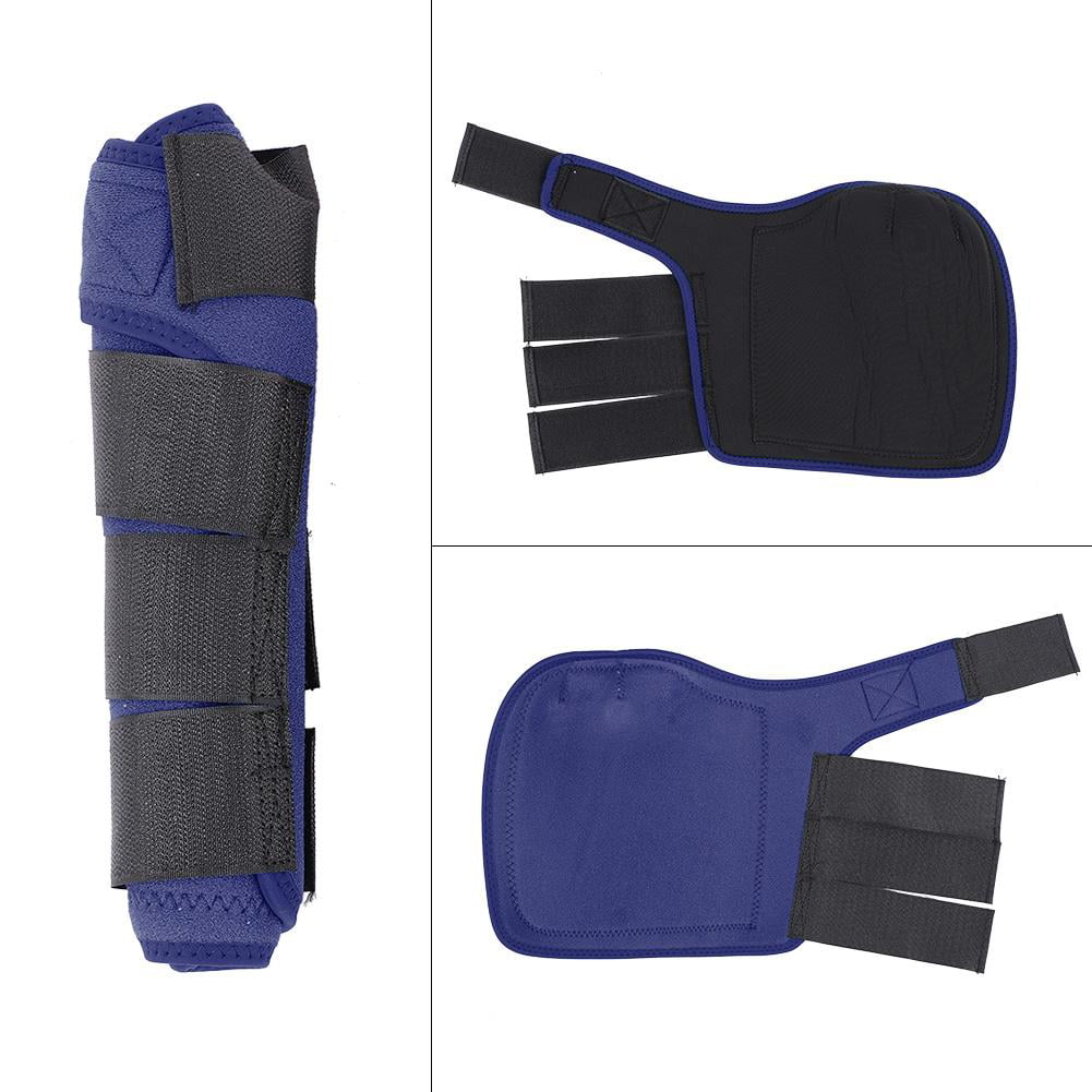 1 Pair Adjustable Horse Splint Leg Boot Protection Support Wrap Equestrian Equipment Horse Leg Boot 