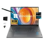 Lenovo Newest Yoga 7i 2-in-1 Laptop, 16 inch 2.5K IPS Touchscreen Display, 12th Intel Evo Platform i5-1240P, 8GB LPDDR5, 512GB SSD, Backlit Keyboard, Wi-Fi 6, Windows 11 Home, Gray with Accessories