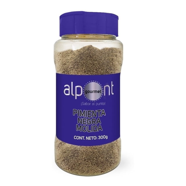 Alpont Pimienta Negra Molida, 300 G