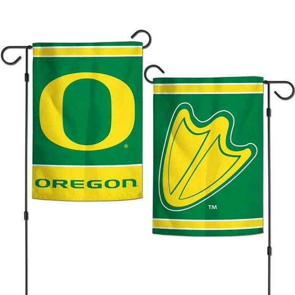 Oregon 12.5” x 18" Double Sided Yard and Garden College Banner Flag Is Printed in the USA