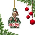 thumbnail image 3 of Cartoon Patry Patriótico Donald 2024 Adorno Navidad Acrílico 2D (10), 3 of 9