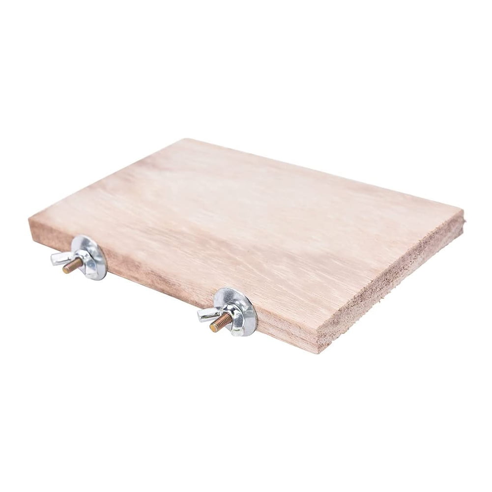 husxh Wooden Hamster Cage Squirrel Springboard Platform Pet Pedal Toys Pet Supplies